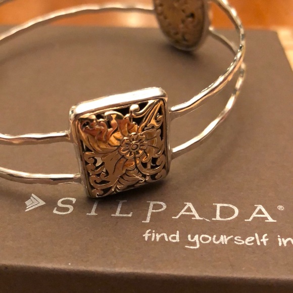 Silpada romance bangle bracelet B 2415 - Picture 3 of 3